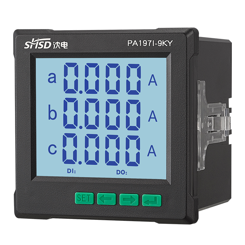 三相數顯電流表(液晶顯示)